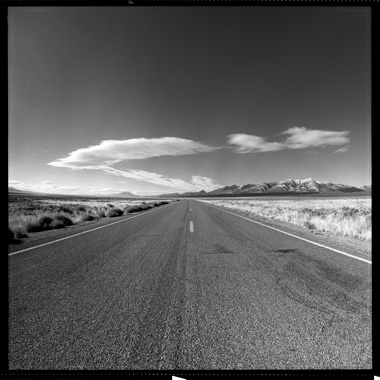 Nevada, Route 93, Kodak T-MAX 400, 120, scanned by scanmyimages